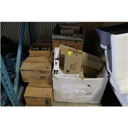 PALLET OF ASSORTED BULBS, HPS, LED  AND MORE