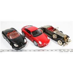 LOT OF 3  DIECAST 1:18 CARS