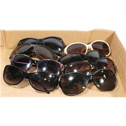 8 PAIRS OF WOMENS SUNGLASSES INCLUDING CHANEL