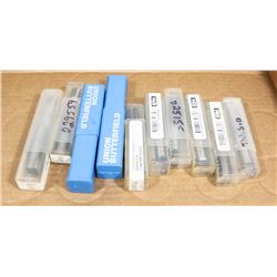 LOT OF HAND TAPS, 2 NEW UNION BUTTERFIELD 7/8 X 9