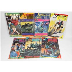 7 ISSUES OF VENUS WARS ANIME COMICS