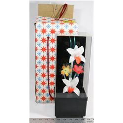 MEDIUM FIBRE OPTIC FLORAL LAMP #510-A.