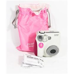 FUJIFLM INSTAX MINI FILM CAMERA WITH POUCH AND