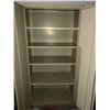 Image 2 : Locking metal cabinet 6 shelf