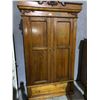 Image 1 : Antique wood wardrobe 1910