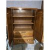 Image 2 : Oak Tall Boy dresser dark oak