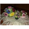 Image 10 : All glassware, figurines, doillies, staffordshire, floral porcelain