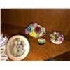 Image 7 : All glassware, figurines, doillies, staffordshire, floral porcelain