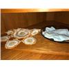 Image 9 : All glassware, figurines, doillies, staffordshire, floral porcelain