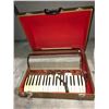 Image 1 : Old European made Accordian with case