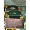 Image 3 : Box full of unique jewellry cases from 1900's