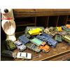 Image 6 : Over 50 steel die cast "dinky" toys 50's, 60's military toys plus Hot Wheels