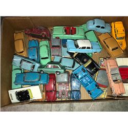 Approx 100 plus British made "Dinky Toys" 40's - 50's, 60's cars, trucks, trains, etc