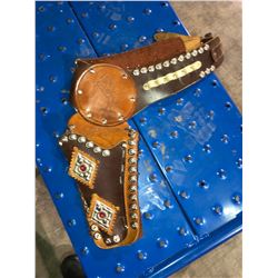 1940's steel trucks, tractors, kids gun belts, backhoe, cast iron tractor, Wild Bill Kid's Belt, Kid