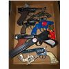 Image 3 : 1940's steel trucks, tractors, kids gun belts, backhoe, cast iron tractor, Wild Bill Kid's Belt, Kid