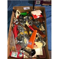 Huge antique collection of bottle openers