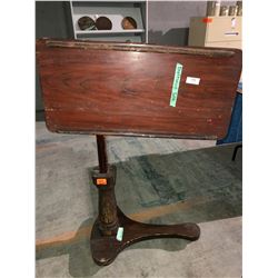 Antique draftsman table 1890 plus sports posters