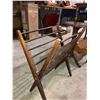 Image 3 : Walnut Sofa table (very nice condition), rare barley twist plant stand magazine rack