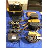 Image 1 : 10 sets of binoculars, 1850's French brass set, old two way radios