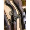 Image 4 : 3 antique muzzle loading pistols w/gun cleaning kits
