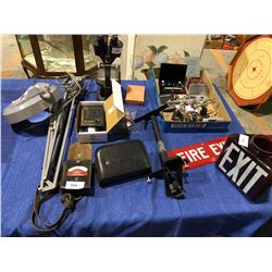 Mag glass, gold tester, Galvino metre, digital scale, micrometers plus testing equipment, micro weig