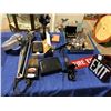 Image 1 : Mag glass, gold tester, Galvino metre, digital scale, micrometers plus testing equipment, micro weig