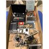 Image 6 : Mag glass, gold tester, Galvino metre, digital scale, micrometers plus testing equipment, micro weig