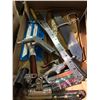 Image 7 : Large lot tools, drill kit, soldering gun, tools, air compressor