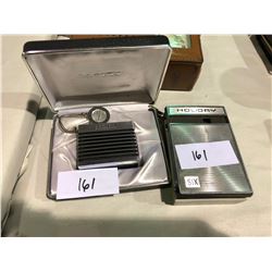 Portable Sears 8 track, Sony radio w/microphone 60's, RCA Radio plus rare 60's Loyds mini radio in b