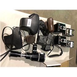 8 cameras, 35mm, Nikon lense
