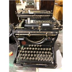 2 - Underwood typewriters Approx 1911