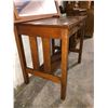 Image 2 : 1930's library desk in oak