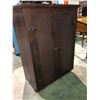 Image 1 : Oak cupboard with shelves (was painted and would be beautiful refinished)