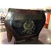 Image 1 : Asian style mini trunk with embossed metal décor