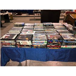 Approx 300 DVDs plus VHR movies & CDs