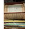 Image 3 : Record case with Elvis, Cash LPs & 45s