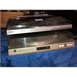 Hitachi and ULM (German) turntables