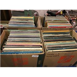 4 boxes of LPs