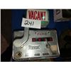 Image 9 : Antique wight scale, paper weight, novel 1950's taxi meter (Wilson Industries), scales and mianiatur