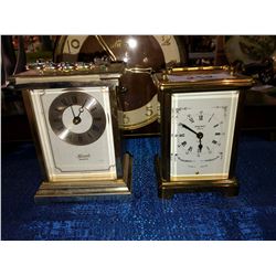 Bayard France and German Brass Clocks