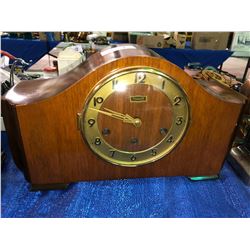 Forrestville Toronto Walnut mantle pendulum clock with key