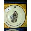 Image 11 : Royal Souvenir 1939 Deco vase, RNWMP 1914 Plate, King Edward VIII Plate, RCMP Plates