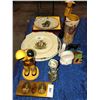 Image 1 : Royal Souvenir 1939 Deco vase, RNWMP 1914 Plate, King Edward VIII Plate, RCMP Plates