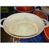 Image 3 : Full set of Pyrex 1950's, mixing bowls Fire King, cast and porcelain Belgum 1930's roaster, casserol