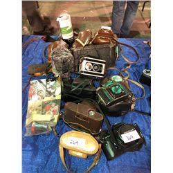 "Attention" camera collectors - 15 various cameras, Kodak, Box Cameras, Zeiss, Certo Dellina