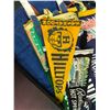 Image 5 : 100's of Nabob, Blue Ribbon, food coupons, binder of Royal card collection & hockey card travel flag