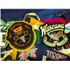Image 7 : 100's of Nabob, Blue Ribbon, food coupons, binder of Royal card collection & hockey card travel flag