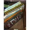 Image 3 : Box of antique keychains, 30's, 40's and 50's license plates, uncirculated motor bike plate