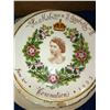Image 2 : Collector plates, Queen Elizabeth antique scrapbooks, railroad keys (union, CPR, CN (very old), CP T