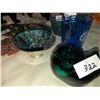 Image 5 : Blue pottery bears, shirley temple pitcher, Eskimo carving, military Medallion